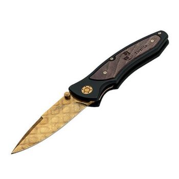 Boker Tirpitz-Damascus Gold folding knife 110194DAM