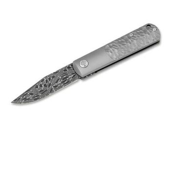 Boker BRLW Meteorite Damast folding knife 110673DAM