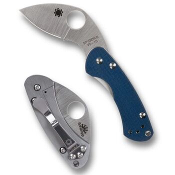 Spyderco Klappmesser „Balance“ blau Sprint C141GPCBL Limitierte Auflage 2025
