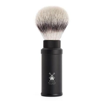 Muhle Travel Shaving Brush with Aluminum Handle 31M536