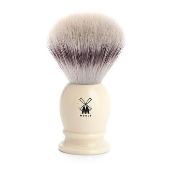 Muhle Classic synthetic silver shaving brush with ivory handle 39K257
