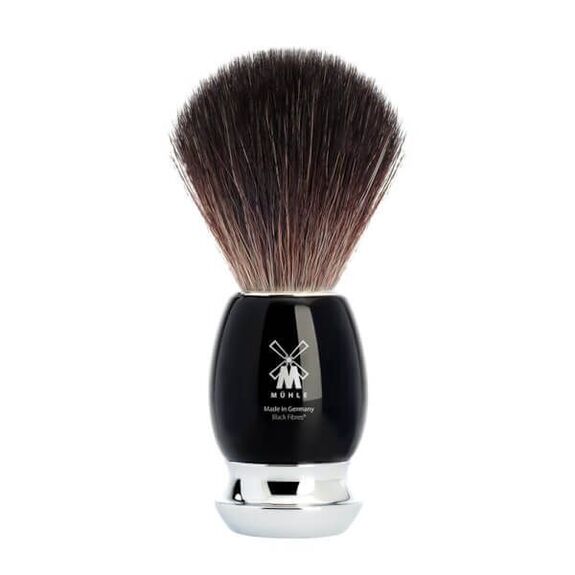 Blaireau Muhle Vivo synthétique noir en résine noir 21M336