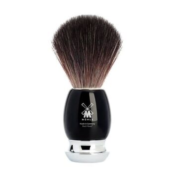 Mühle Vivo Synthetikbürste Schwarz in Schwarz Harz 21M336