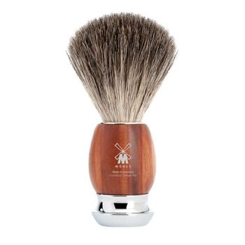 Muhle Vivo pure black badger in plum color 81H331