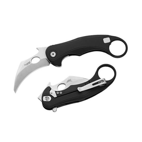 Couteau pliant Lionsteel karambit "L.E.ONE MID" LE2A.BS noir