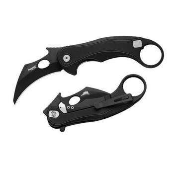 Couteau pliant Lionsteel karambit "L.E.ONE MID" LE2A.BB noir