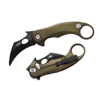 Lionsteel karambit ‘L.E.ONE MID’ folding knife LE2A.RB Green