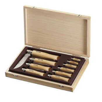 Coffret 10 Opinel inox 11311