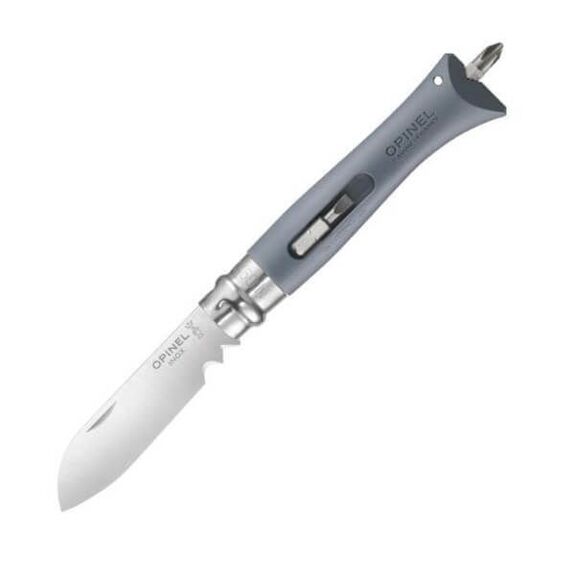 Opinel-Messer Nr. 9 Bricolage grauer Griff 12cm 17926