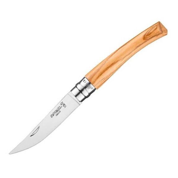 couteau Opinel effilé manche Olivier N°8 25631