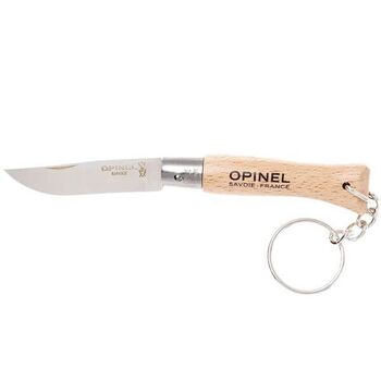 Couteau Opinel porte-clés N.4 manche hêtre