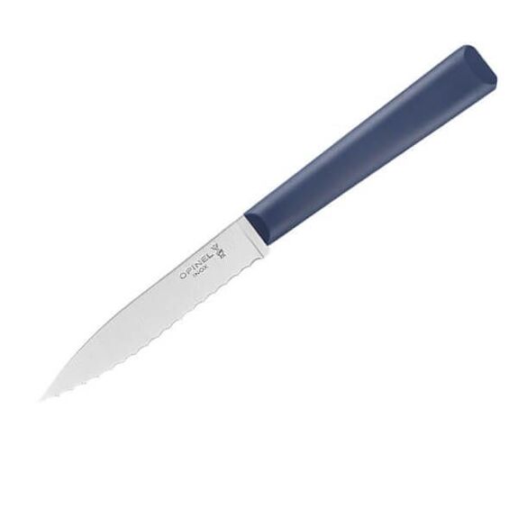 Couteau d'office cranté Opinel N°313 "Essentiels" bleu 2353