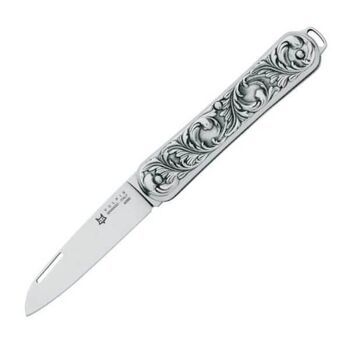 Fox "Vulpis" folding knife VP130 silver VP130AG Limited Edition 2025