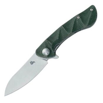 Couteau de poche Black Fox Dripper micarta vert 771MOD