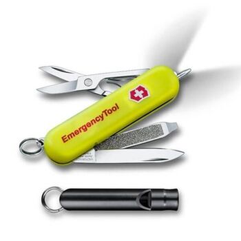 Victorinox Signature lite Emergency Tools neongelb