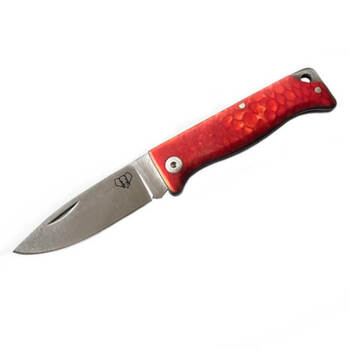 Cudeman MT-10 Mini Piston folding knife red
