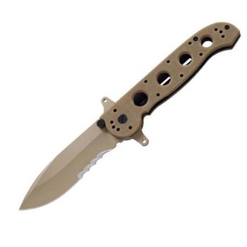 Couteau pliant mixte CRKT "M21-14DSFG" G10 désert