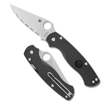 Spyderco Para Military 2 Klappmesser, schwarz, C81SBK2