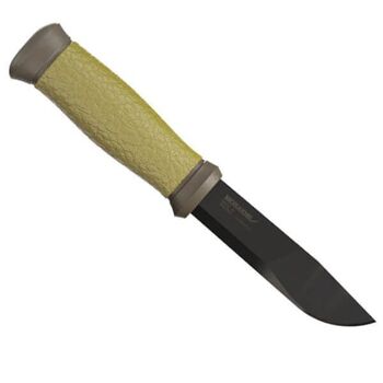 Mora 2000 fixed-blade knife in BlackBlade green