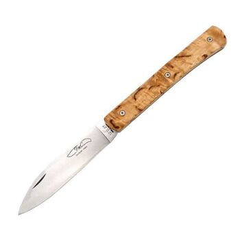 TMC ‘Zen’ series folding knife with birch handle