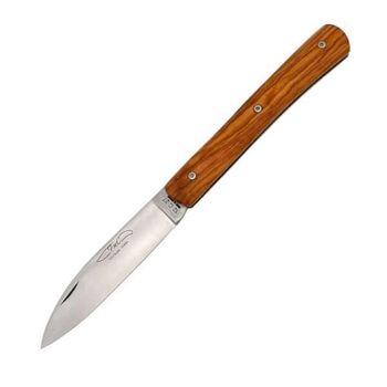TMC ‘Zen’ series folding knife with olive wood handle