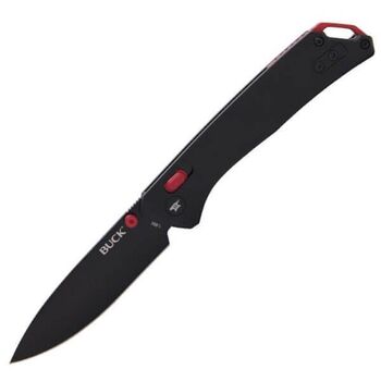 Buck ‘Nomad’ black aluminium folding knife