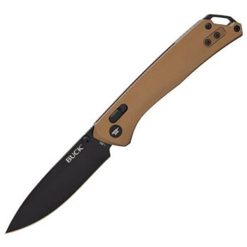 Buck ‘Nomad’ folding knife in bronze-coloured aluminium