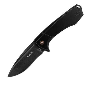 Buck "Ruckus" black folding knife