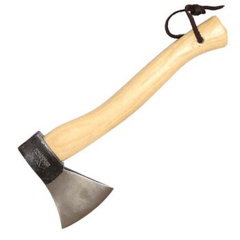 Hache Prandi DIN 5131 Tête brut de forge longueur 38cm