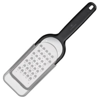 Victorinox-Gemüsereibe in Schwarz mit rutschfester Unterseite