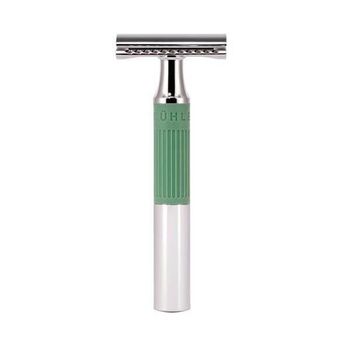 Muhle NEO safety razor, chrome/green
