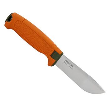 Mora Amberg Full flat Hunting Knife (S) Olive Green/Burnt Orange