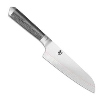 Kai Shun Kagerou Damascus Santoku Knife 18 cm