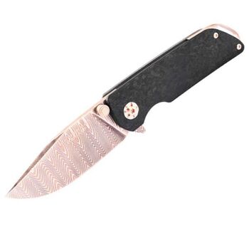 Couteau pliant Boker Sherman Damast Rose Gold