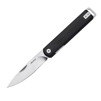 Herbertz G10 black folding knife, 12cm