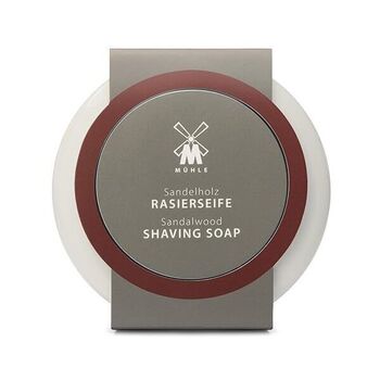Muhle porcelain bowl and sandalwood shaving soap