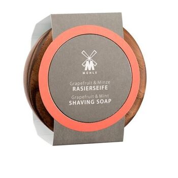 Bol bois et savon à raser Muhle Pamplemousse/menthe