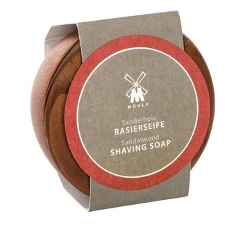Muhle Santal wooden bowl and shaving soap