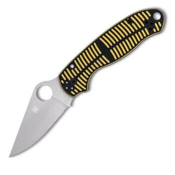 Spyderco Para 3 Salt Klappmesser, schwarz/gelb