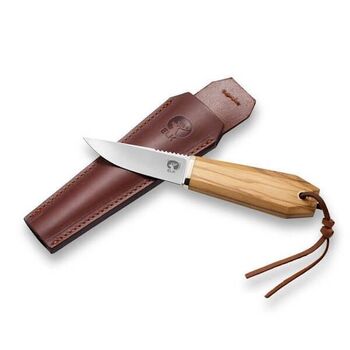 Couteau fixe ELK en Olivier