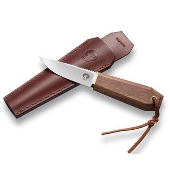 ELK fixed-blade knife, walnut