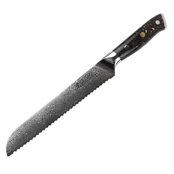 Couteau à pain Wusaki Sakin Damas lame de 20cm