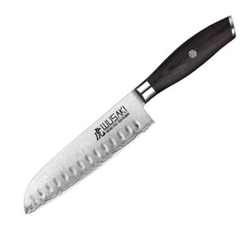 Couteau Santoku Wusaki Fujiko Black San Mai