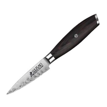 Couteau office Wusaki Fujiko Black San Mai