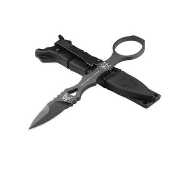 Mini dague fixe tactique Benchmade Scop Urban Grey