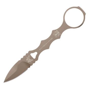 Mini dague fixe tactique Benchmade Scop FDE