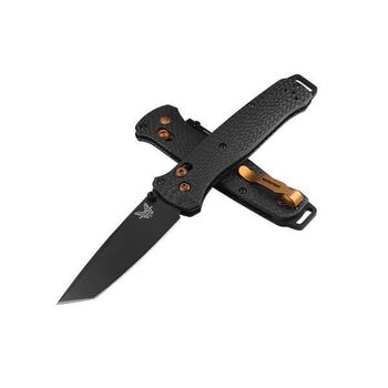 Benchmade Bailout Klappmesser – Kohlefaser und schwarze Klinge