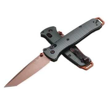 Benchmade Bailout Klappmesser Grünes Aluminium