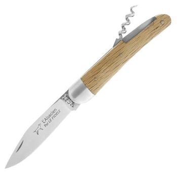 Le Fidèle „L'Alsacien“ 2-teiliges Klappmesser Eiche