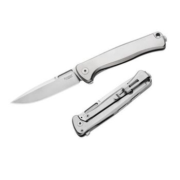 Couteau pliant Lionsteel "EMMET" Titanium gris